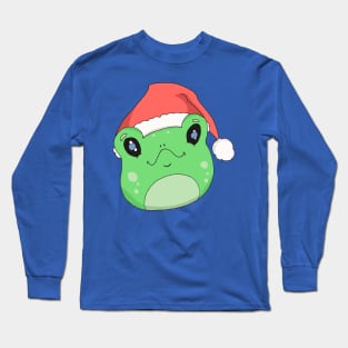 Kawaii Frog Christmas Long Sleeve T-Shirt